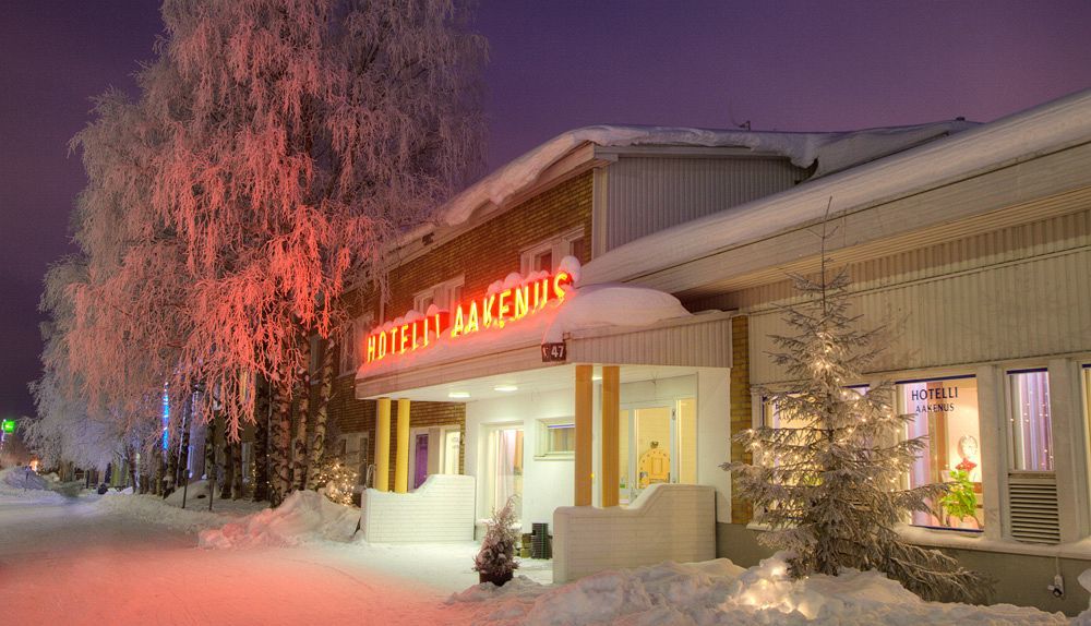 Hotel Aakenus Apartments Rovaniemi Ngoại thất bức ảnh